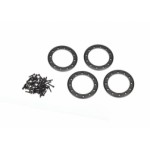 [Traxxas] AX8169T BEADLOCK RINGS, BLACK (1.9)