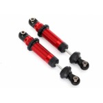 [Traxxas] AX8260R Shocks, GTS, aluminum (red-anod