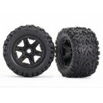 [Traxxas] AX8672 Tires & wheels,assmbl,glued (black,Talon