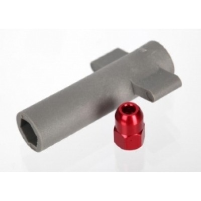[�˾���ũ] AX5526R [Traxxas] AX5526R Antenna crimp nut,aluminm(red-anodized