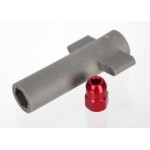 [Traxxas] AX5526R Antenna crimp nut,aluminm(red-anodized