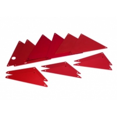[˾ũ] AX8434R [Traxxas] AX8434R Red Aluminum Tube Chassis Panels