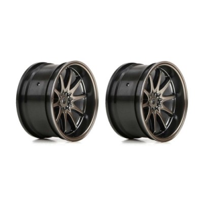 [˾ũ] LOS43036 [TEAM LOSI] Wheel RR Volk Racing CE28N 54x30mm Gun Metal(2)