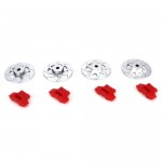 [TEAM LOSI] Wheel Hex Brake Rotor & Caliper FR RR Set V100