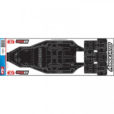 [˾ũ] AA91870 [TEAM ASSOCIATED] AA91870 RC10B6.2 FT Chassis Protective Sheet