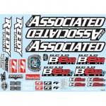 [TEAM ASSOCIATED] AA91869 B6.2 Decal Sheet