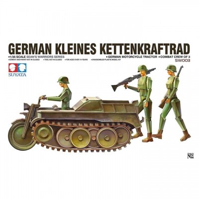 [�˾���ũ] BTSW-003 [Suyata] BTSW-003 1/35 German Kleines Kettenkraftrad-Movable Soldiers