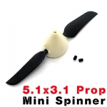5.1 x 3.1 Mini Plastic Folding Prop Assembly -  Ʈ