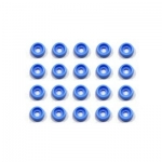 [TR] Frame Washer Set (M2.5/Blue/20pcs)