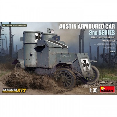 [˾ũ] BE39010 [Miniart] BE39010 1/35 Austin Armour Car 3rd Series German Austro-Hungarian Finnish Service Interior Kit