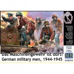 [MasterBox] CM35218 1/35 German military men, 1944-1945. Das Maschinengewehr ist dort