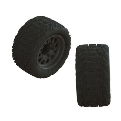 [˾ũ] ARA550091 [ARRMA] ARA550091 DBOOTS KATAR TIRE SET GLUED (1 PAIR)