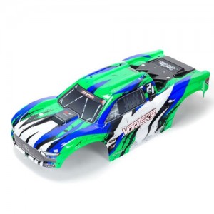[ARRMA] ARA402328 VORTEKS 4X4 BLX PAINTED DECALED TRIMMED BODY (GREEN)