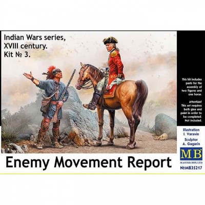 [˾ũ] CM35217 [MasterBox] CM35217 1/35 Indian Wars series, XVIII century. Kit No. 3