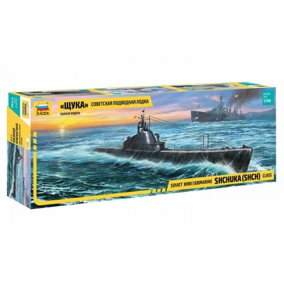 [�˾���ũ] BZ9041 [Zvezda] BZ9041 1/144 Shchuka Class Russian Submarine WWII