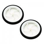 Light Wheel Sponge Tire D65 x ��2 x H8mm (2����)