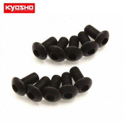 �˾���ũ KY1-S13006H [KYOSHO] Button Screw(Hex/M3x6/10pcs)