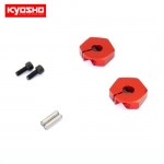 [KYOSHO] Cramp Wheel Hub (40/Red/TF6)