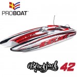 [PROBOAT] [8�� ���ӹ���] Blackjack 42-inch Brushless 8S Cat,WHT/RED - ���͸�, ������ �ʿ�