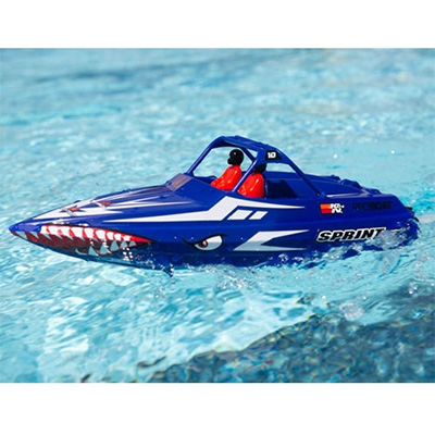 �˾���ũ PRB08045T2 [PROBOAT] Sprintjet 9-inch Self-Right Jet Boat RTR, Blue - ���͸�, ������ ����