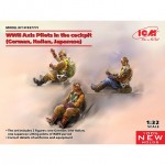 [ICM] BICM32111 1/32 WWII Axis Pilots in cockpit German