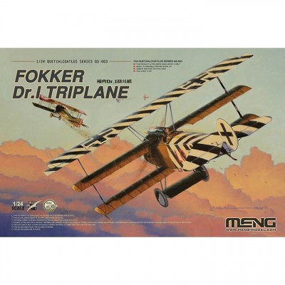 [˾ũ] CEQS-003 [Meng] CEQS-003 1/24 Fokker Dr.I Triplane