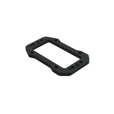 [�˾���ũ] ARA320649 [ARRMA] ARA320649 Aluminum Servo Mount Plate Black