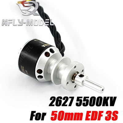 [�˾���ũ]  [XFLY] 2627-KV5500 3S Outrunner Brushless Motor - 50mm ��Ʈ�� ����