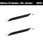 [RJXHOBBY] 360mm CF Blades-FBL Version