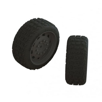 [˾ũ] ARA550083 [ARRMA] ARA550083 dBoots KATAR 35/085 2.4 Tire Set Glued (1 Pair)
