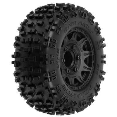 [˾ũ] PRO117310 [PROLINE-RACING] 1173-10 1/10 Badlands F/R 2.8 Mounted Tires MT 12mm (2) Black