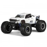 [PROLINE-RACING] AP3513-17 Pro-Line Bash Armor Pre-Cut Monster Truck Body (White) (X-Maxx)