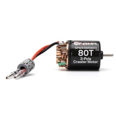 [˾ũ] SPMXSM5803 [SPEKTRUM] Firma 80T Rebuildable 3-Pole Brushed Crawler Motor