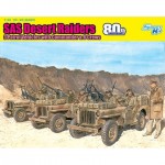 [Dragon] BD6931 1/35 WWII British Army SAS 4x4 Truck-Set of 3 w/Figure Set-SAS 80th Anniversary
