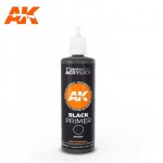 [AK interactive] [100ml] CAK11242 Black Primer 100 ml 3rd Generation