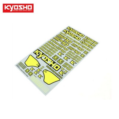 �˾���ũ KYIFD411KY [KYOSHO] Decal (F-Yellow/MP10)