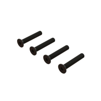 �˾���ũ ARA722424 [ARRMA] ARA722424 Flat Head Hex Machine Screw M4x24mm (4)