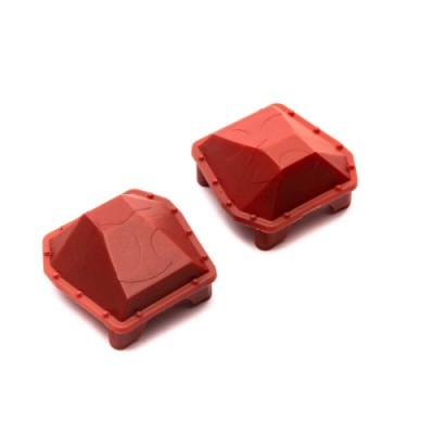 [�˾���ũ] AXI252002 [Axial] SCX6: AR90 Diff Cover Axle Housing Red (2)