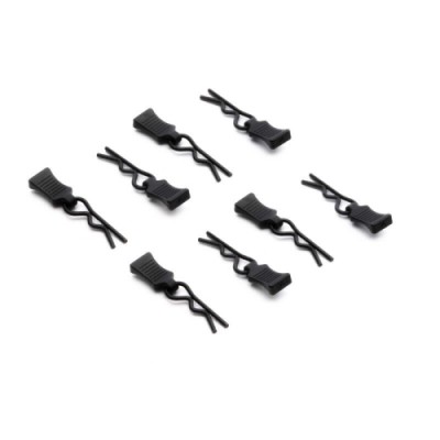 �˾���ũ AXI250010 [Axial] 6mm Body Clip with Tabs (8)