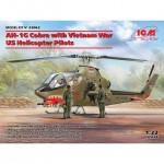 [ICM] BICM32062 1/32 AH-1G Cobra with Vietnam War US Helicopter Pilots
