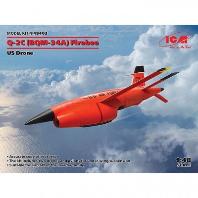 [�˾���ũ] BICM48403 [ICM] BICM48403 1/48 Q-2C(BQM-34A) Firebee,US Drone - 2�� ����