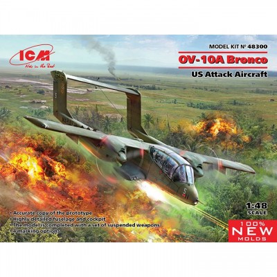 [�˾���ũ] BICM48300 [ICM] BICM48300 1/48 OV-10�� Bronco, US Attack Aircraft
