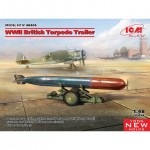 [ICM] BICM48405 1/48 WWII British Torpedo Trailer