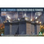 [Takom] BT6004 1/350 German Flak Tower I Berliner Zoo G Tower