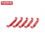 [KYOSHO] Setting Steering Plate Set (Red)