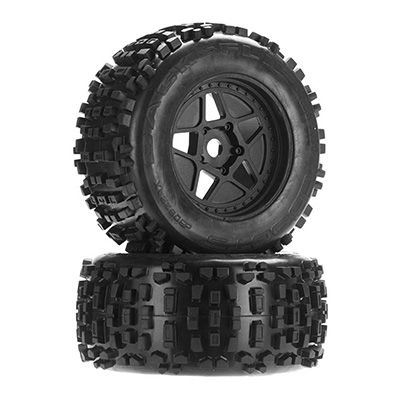 [˾ũ] ARAC8795 [ARRMA] AR510092 dBoots Backflip MT 6S Tire Wheel Set