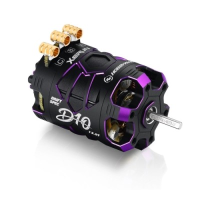 [�˾���ũ] 30401139 [HOBBYWING] [�帮��Ʈ ����] Xerun D10 13.5T 2900Kv Sensored Brushless Motor - Purple Spirit Edition