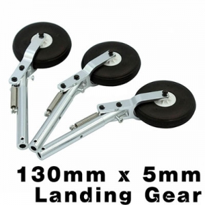 130mm Alu Shock Landing Gear 5mm - �������