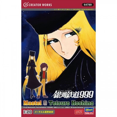 [�˾���ũ] BH64789 [Hasegawa] BH64789 1/20 Galaxy Express 999,Maetel and Tetsuro