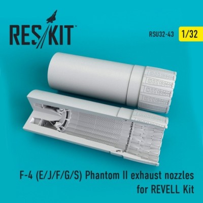 [˾ũ] CGRSU32-0043 [MIG AMMO] CGRSU32-0043 1/32 F-4(E/J/F/G/S) Phantom II exhaust nozzles for REVELL Kit
